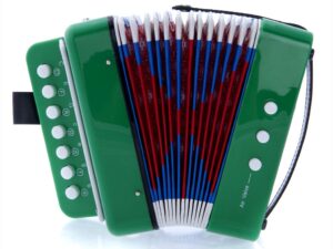 d'luca g105-gr child button accordion, green