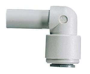 john guest push-to-connect stem elbow adapters, 5/16" x 5/16", 10/pack