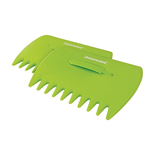 Silverline 765214 Leaf Collectors 330 x 250 mm, Lime Green