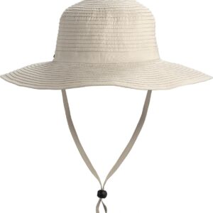 Coolibar UPF 50+ Women's Shelly Shapeable Travel Sun Hat - Sun Protective (One Size- Tan)