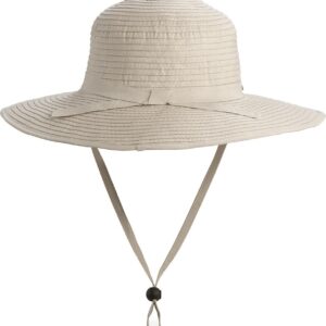 Coolibar UPF 50+ Women's Shelly Shapeable Travel Sun Hat - Sun Protective (One Size- Tan)