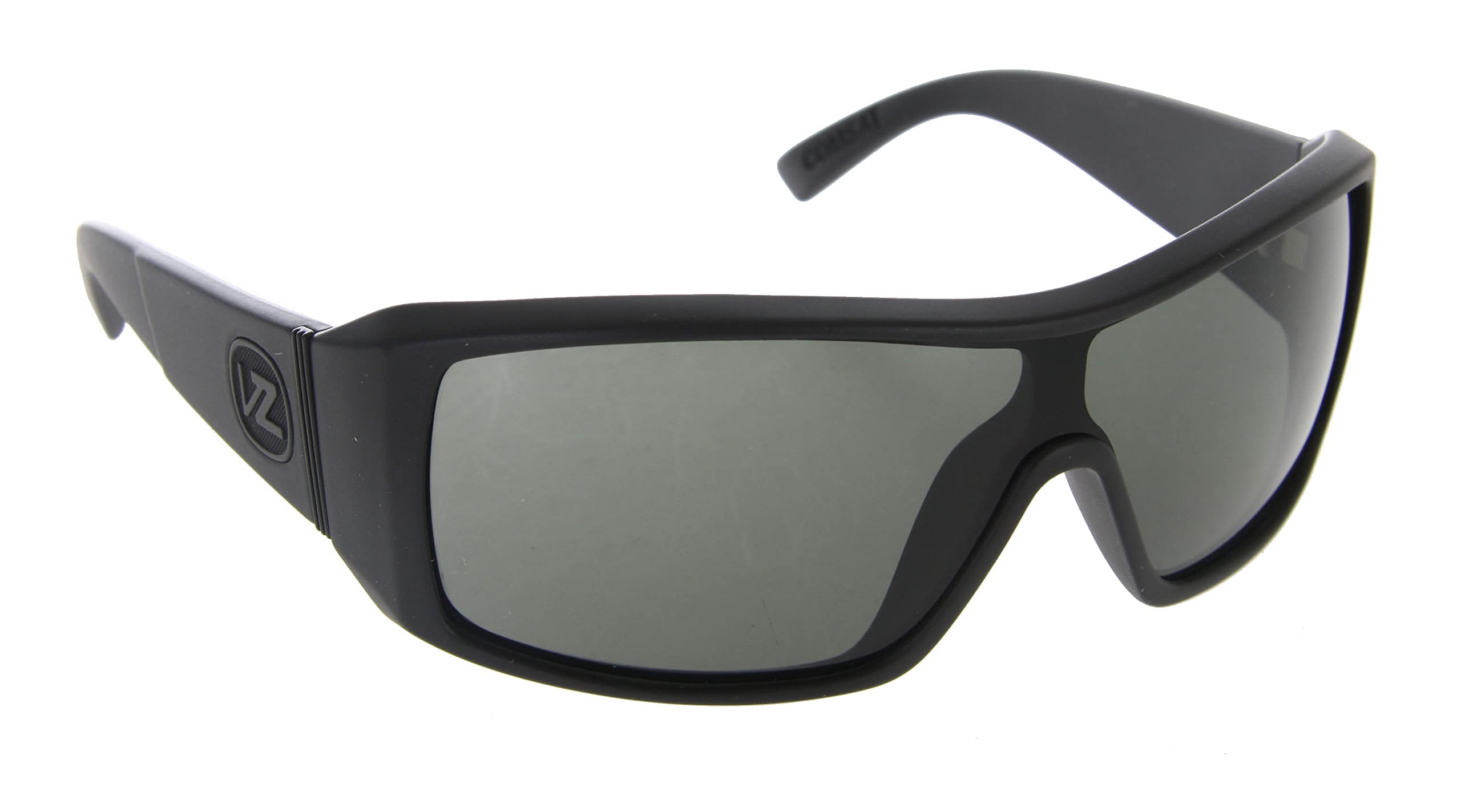 VonZipper Comsat Sunglasses,Black Satin Frame/Grey Lens,one size