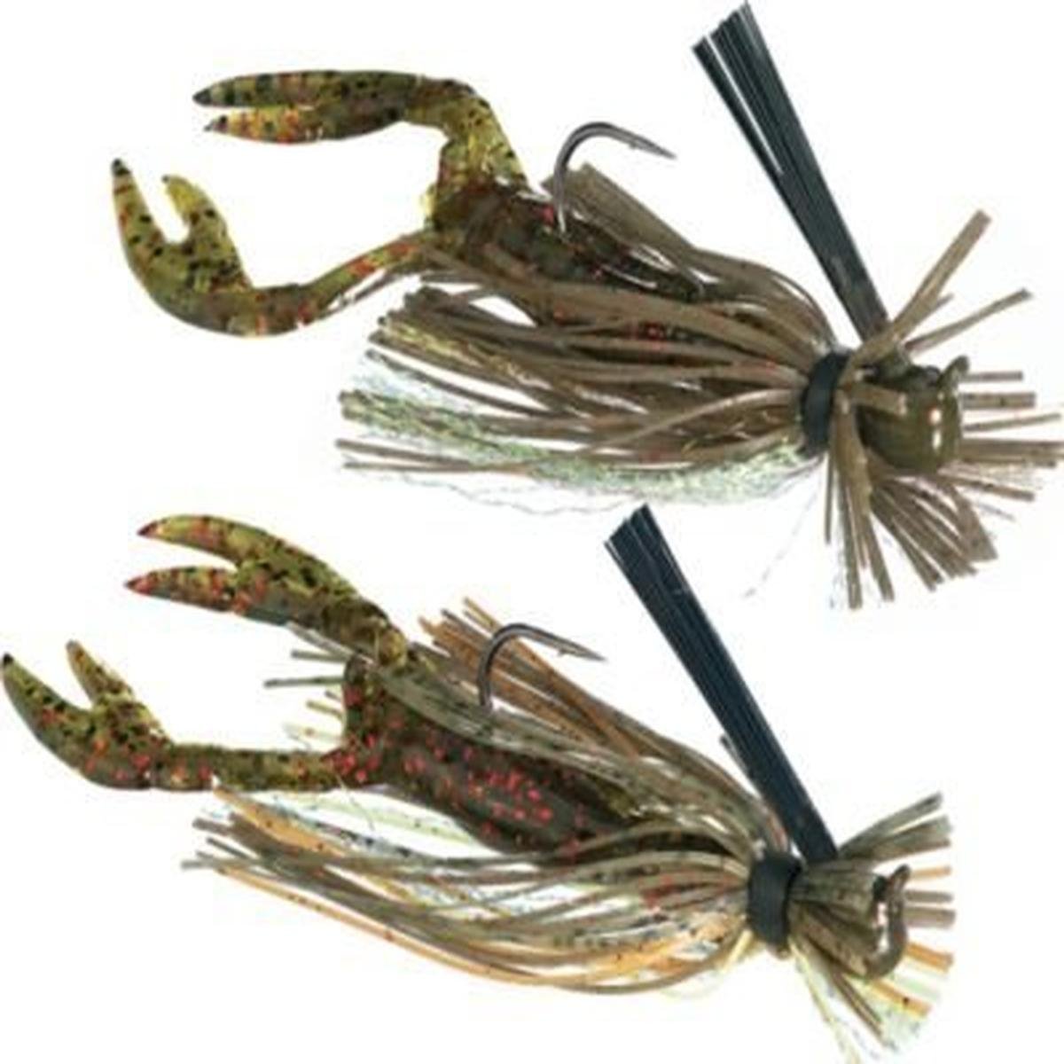 Stanley 2Pk Finesse Jig1/4 Grnpmp/Pmp Fishing-Equipment