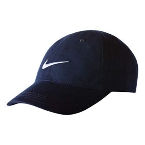 nike children's apparel kids' little classic twill basball hat, obsidian, 4/7