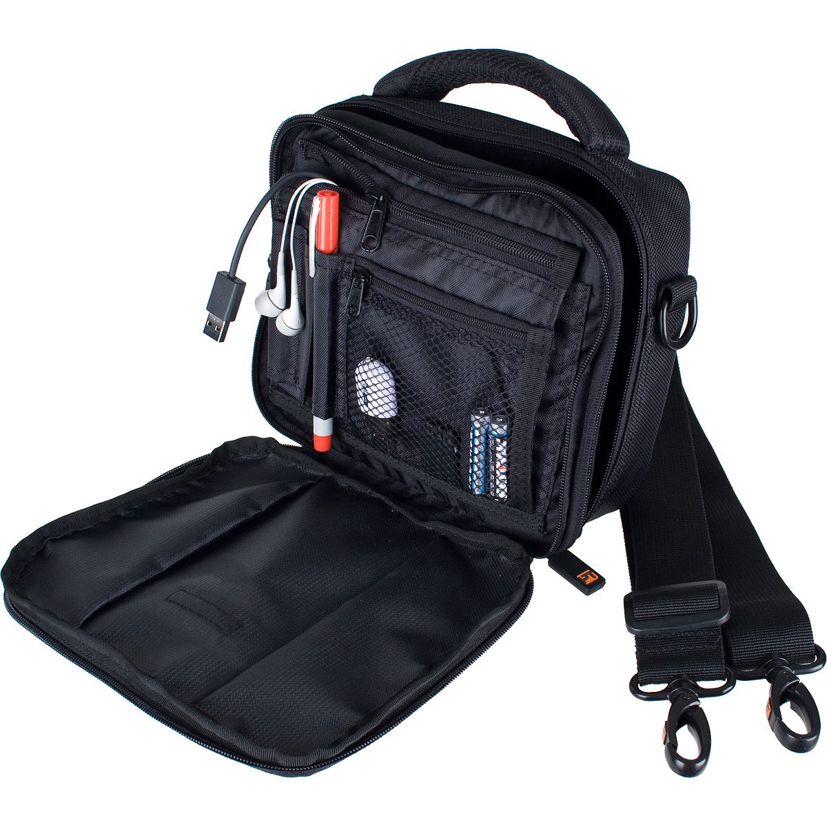 Protec Portable Audio Recorder Case with Adjustable Walls and Rain Jacket