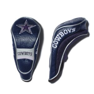 Team Golf NFL Dallas Cowboys Hybrid Head Cover Hybrid Golf Club Headcover, Hook-and-Loop Closure, Velour lined for Extra Club Protection