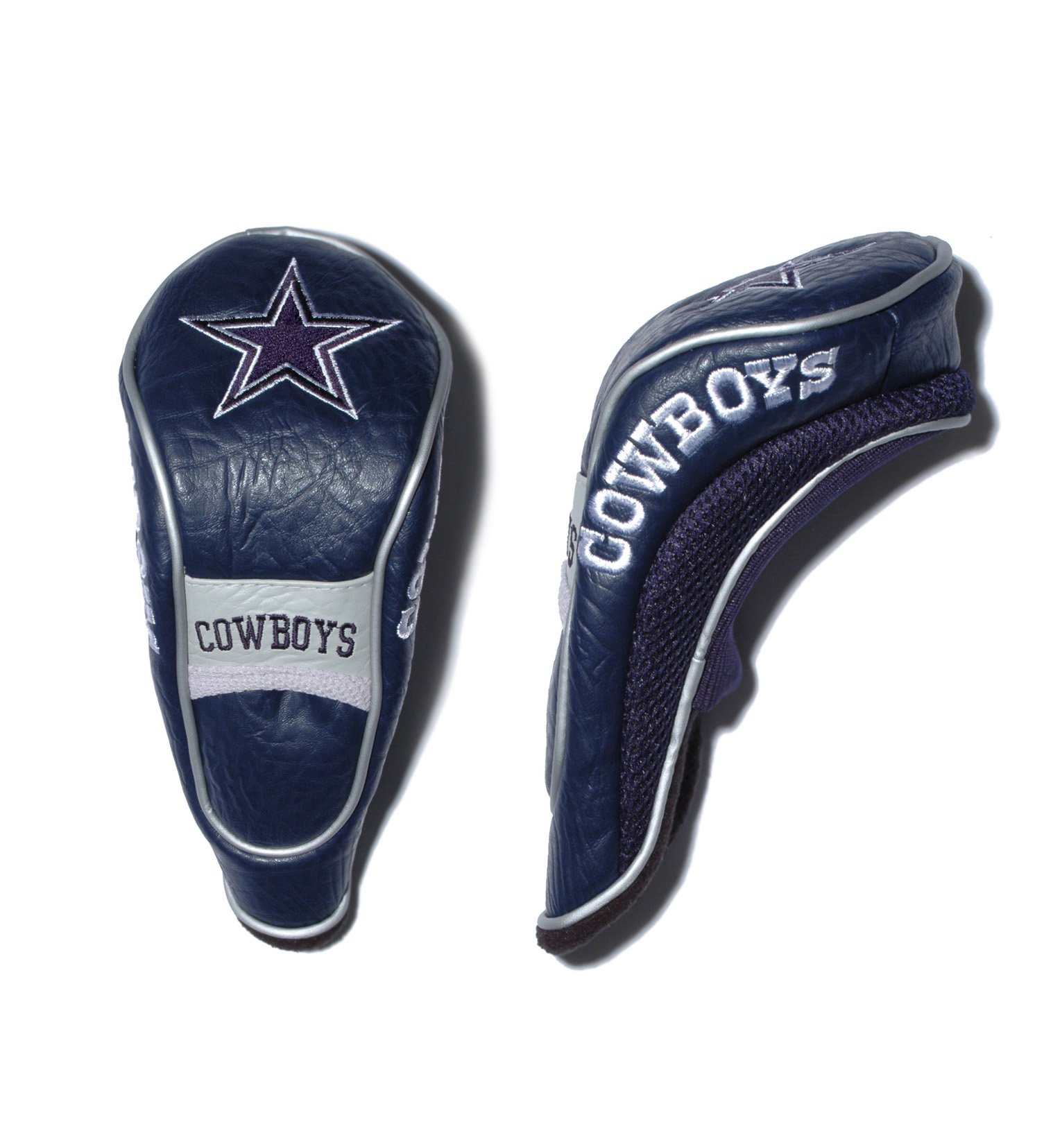 Team Golf NFL Dallas Cowboys Hybrid Head Cover Hybrid Golf Club Headcover, Hook-and-Loop Closure, Velour lined for Extra Club Protection