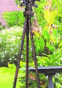 58 Inch Victorian Nat. Tripod Trellis