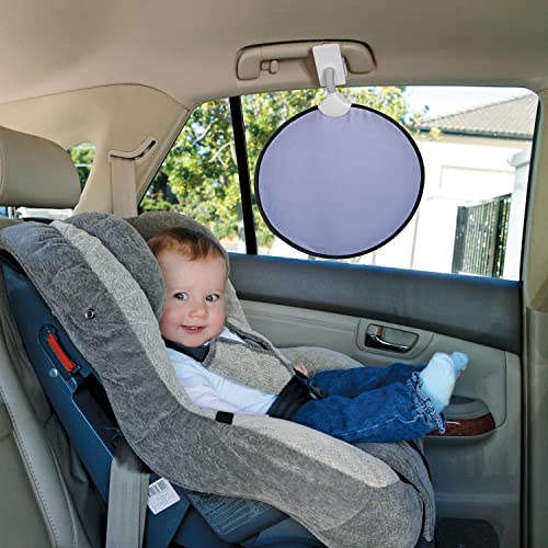 Dreambaby Clip-On Stroller Sunshade With Uv Indicator – Universal Design For Sun Protection On Strollers, Car Seats, Desks, And More