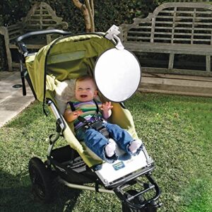 Dreambaby Clip-On Stroller Sunshade With Uv Indicator – Universal Design For Sun Protection On Strollers, Car Seats, Desks, And More