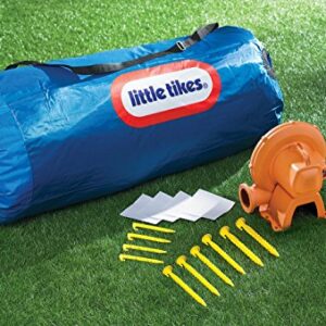 Little Tikes Jump 'n Slide Inflatable Bouncer Includes Heavy Duty Blower With GFCI, Stakes, Repair Patches, And Storage Bag, for Kids Ages 3-8 Years