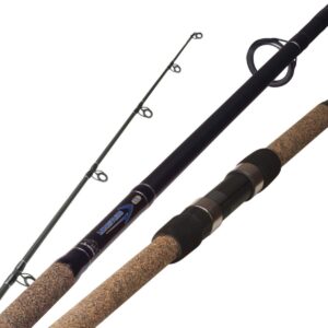 okuma longitude surf graphite rods (large, black/blue/silver)