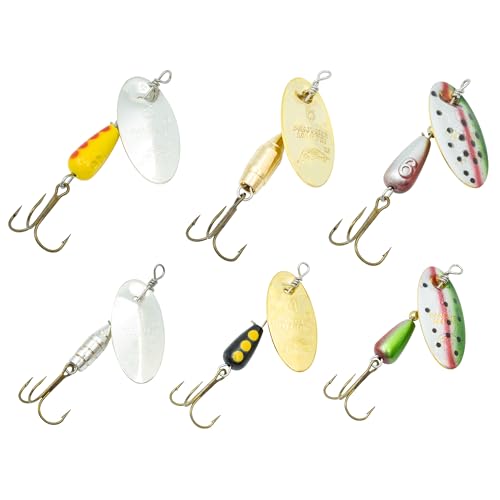 Panther Martin BW6 Best of The West Spinners Fishing Lure Kit - Assorted - Pack of 6