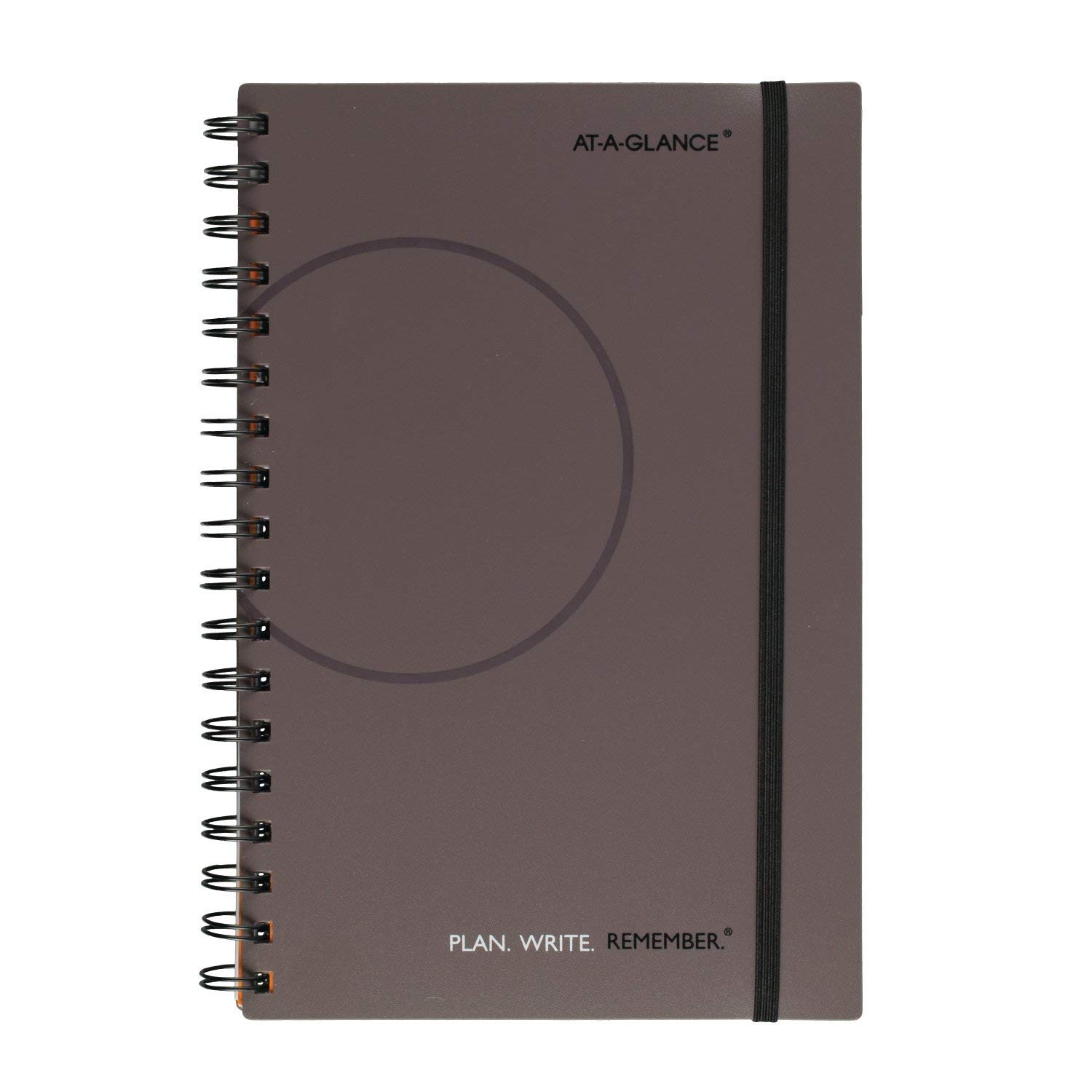 AT-A-GLANCE PLAN.WRITE.REMEMBER. 80620330 Planning Notebook Two Days Per Page, 6 x 9, Gray