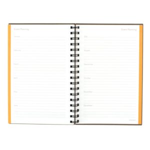 AT-A-GLANCE PLAN.WRITE.REMEMBER. 80620330 Planning Notebook Two Days Per Page, 6 x 9, Gray