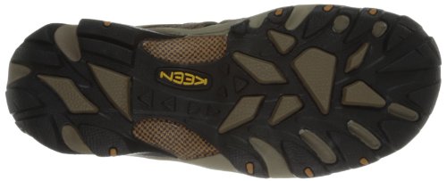 KEEN Voyageur Hiking Shoe - Men's Black Olive/Inca Gold, 14.0