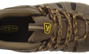 KEEN Voyageur Hiking Shoe - Men's Black Olive/Inca Gold, 14.0