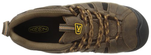 KEEN Voyageur Hiking Shoe - Men's Black Olive/Inca Gold, 14.0