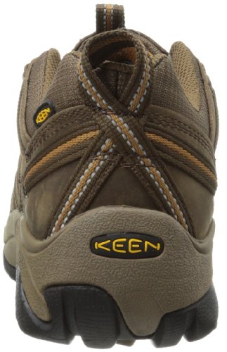 KEEN Voyageur Hiking Shoe - Men's Black Olive/Inca Gold, 14.0