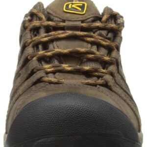 KEEN Voyageur Hiking Shoe - Men's Black Olive/Inca Gold, 14.0