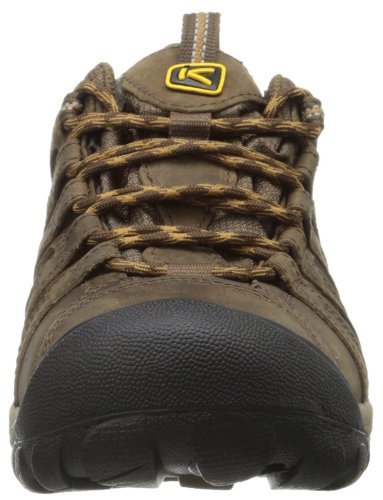 KEEN Voyageur Hiking Shoe - Men's Black Olive/Inca Gold, 14.0