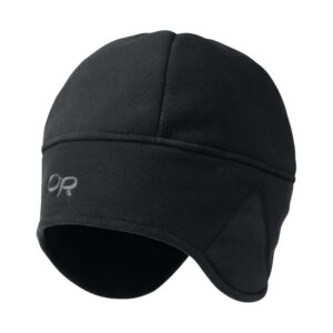 Outdoor Research Wind Warrior Hat, Black, Large/X-Large