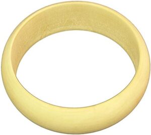 diybangles brre019 1-inch dome exterior unfinished bangle bracelet, large