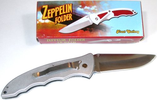 8 1/4" Zeppelin Folder Single Blade Locking Tacticle Knife