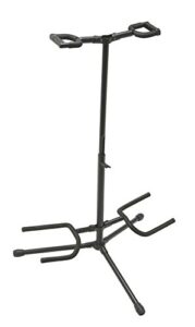 on-stage gs7221bd deluxe folding double guitar stand,black