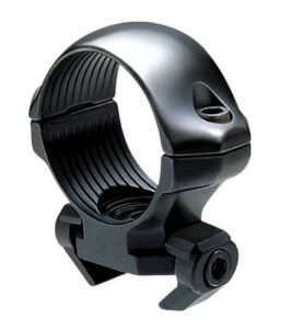 millett smooth steel angle-loc windage adjustable ring, 1-inch - high for ruger 10/22, 96/22