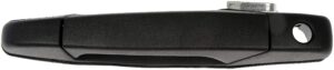 dorman 80574 front driver side exterior door handle compatible with select chevrolet / gmc models, black