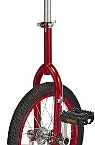 Fun 16 Inch Wheel Unicycle with Alloy Rim, Red