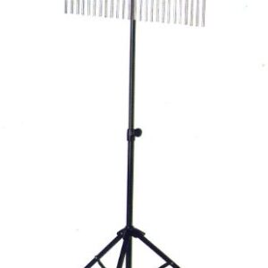 WB-01 Pro Chrome Percussion 25 Bar Chimes with Mounting Stand