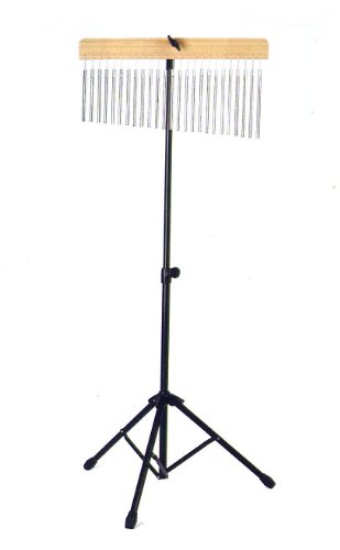 WB-01 Pro Chrome Percussion 25 Bar Chimes with Mounting Stand