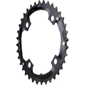 truvativ trushift 36t x 104mm steel chainring black