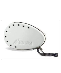 nittaku nk7180 table tennis polo melic case, white