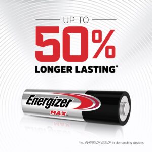 Energizer AAA Batteries, Max Triple A Alkaline, 16 Count