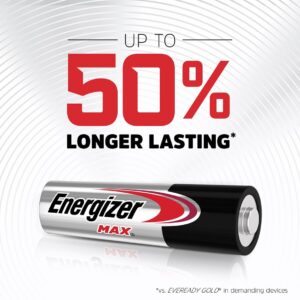 Energizer AAA Batteries, Max Triple A Alkaline, 16 Count