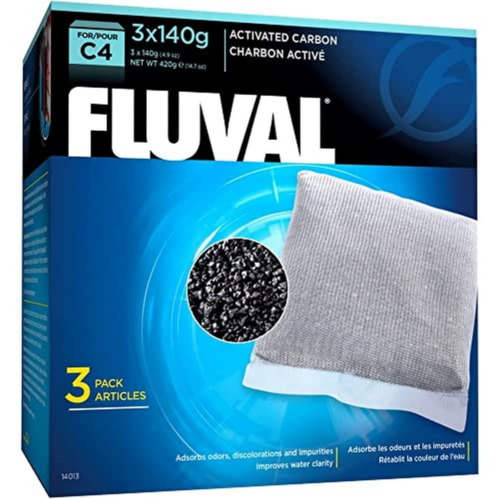 Fluval C4 Carbon - 3-Pack