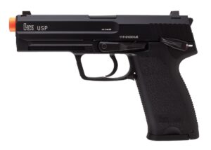 elite force hk heckler & koch usp gbb blowback 6mm bb pistol airsoft gun, black, hk usp gbb full size, one size, 2275002