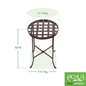 Achla Designs Flowers Plant Stand, 16 1/2-in H