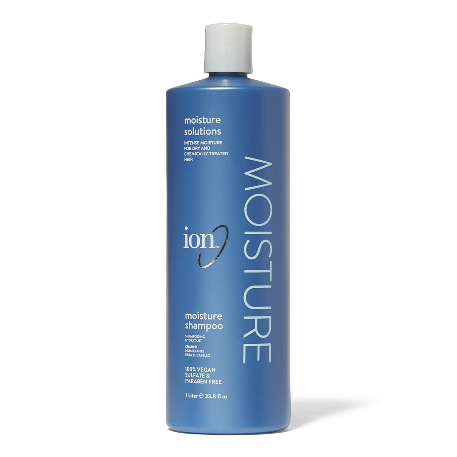 ion Moisture Shampoo, Vegan, Sulfate Free, Paraben Free, Hydrating, Moisturizing, Reduces Breakage