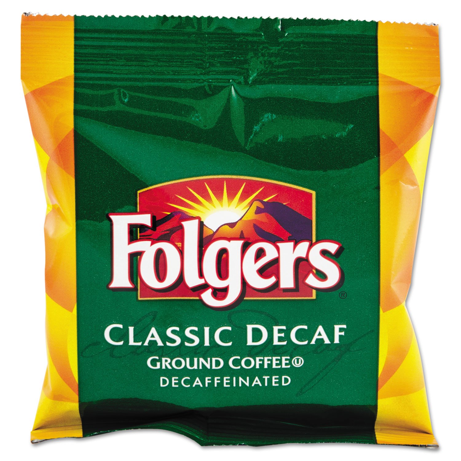 Folgers Classic Decaf Medium Roast Ground Coffee, 1.5 Ounce (Pack of 42)