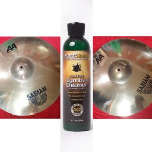 MusicNomad Premium Cymbal Cleaner for Brilliant Finishes, 8 oz. (MN111)