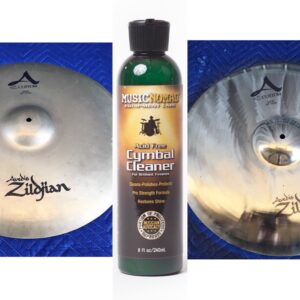 MusicNomad Premium Cymbal Cleaner for Brilliant Finishes, 8 oz. (MN111)