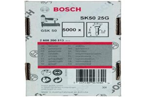 bosch 2608200513 finish nails 25mm galvanized 5000 pcs