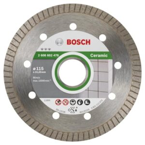 Bosch 2608602478 Diamond Cutting Disc Best for Ceramic Extra-Clean Turbo