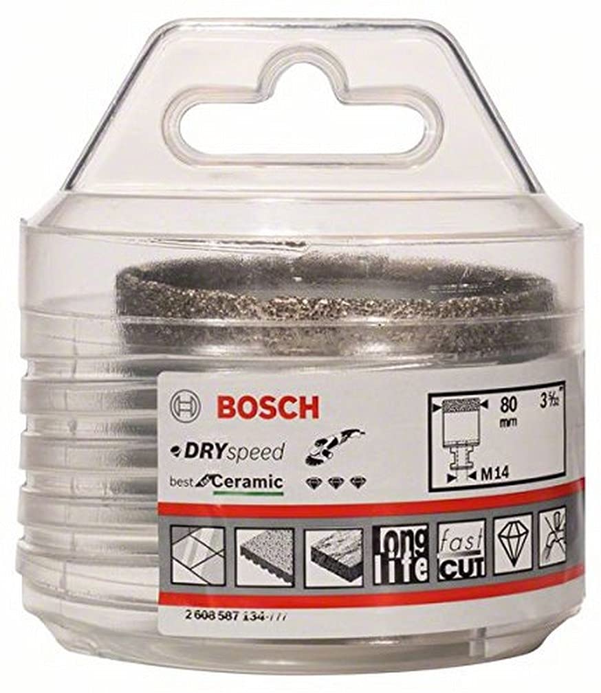 Bosch Professional 2608587134 Diamond Cutter Dry Speed Best for Ceramic, Silver