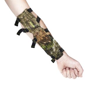 allen company pulse molded 4-strap archery armguard, 12", mossy oak break-up, one size (4120)