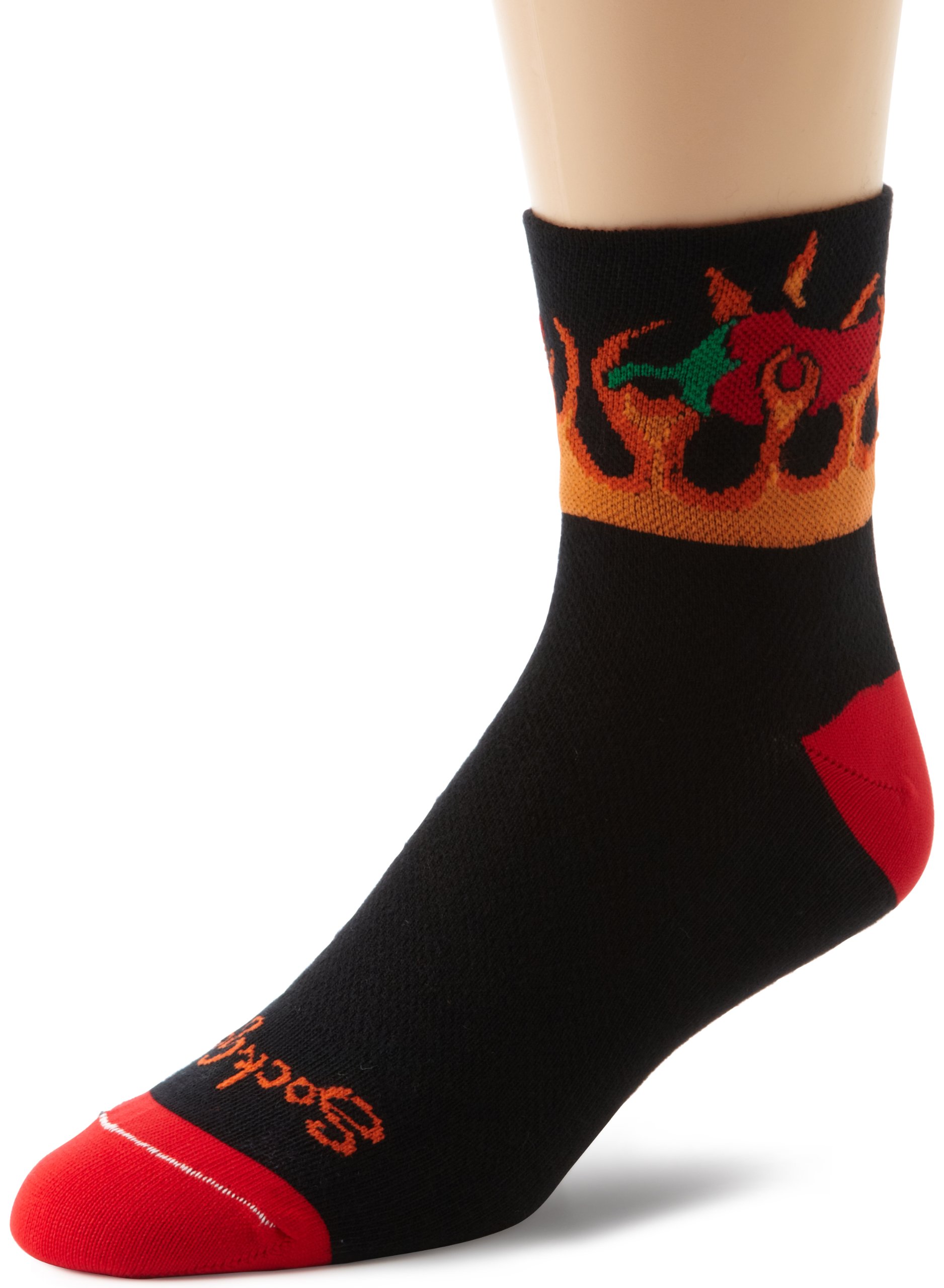 SockGuy, Men's Classic Socks - Large/X-Large, Spicy